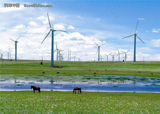 红原县风能发电并网项目