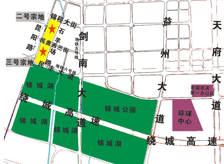 高新区南部新区清和片区锦城大街以南 石羊场路以西