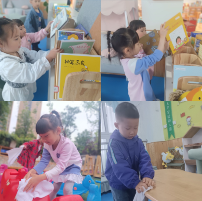 成都市温江区光华实验幼儿园开展劳动节主题活动